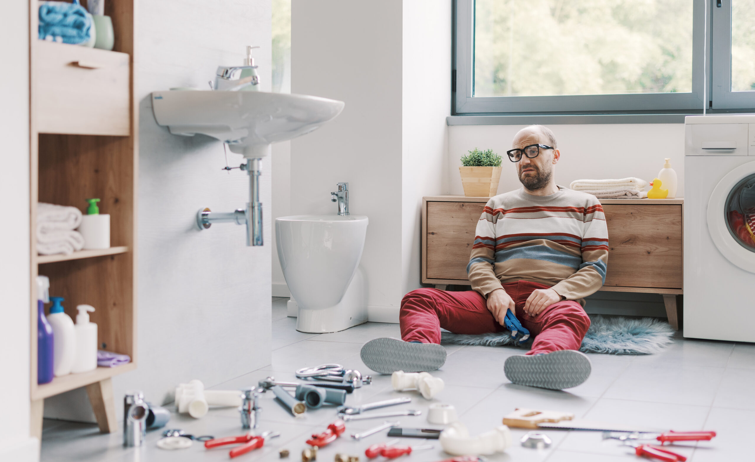 bathroom sink smells